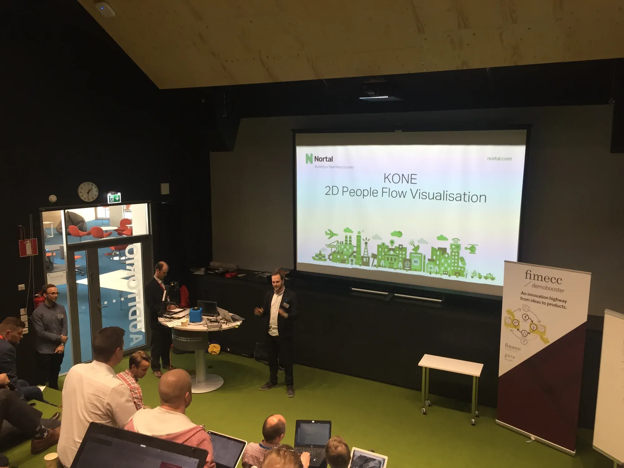 Presenting the winning Demobooster proposal.